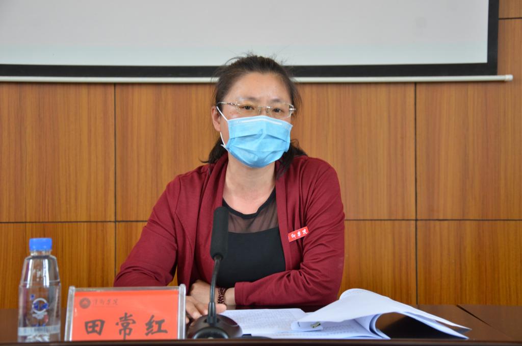 我校举行春季学生返校复学疫情防控知识培训